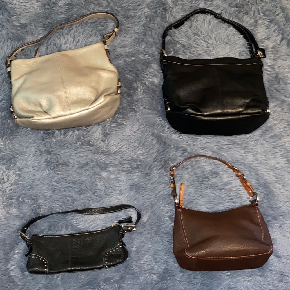 Coach leather purses
